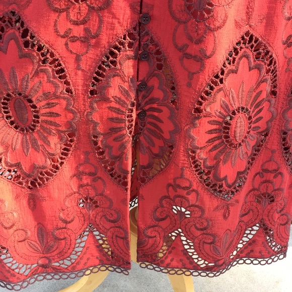 Sea New York Embroidered Dress Size 0 - Picture 6 of 8